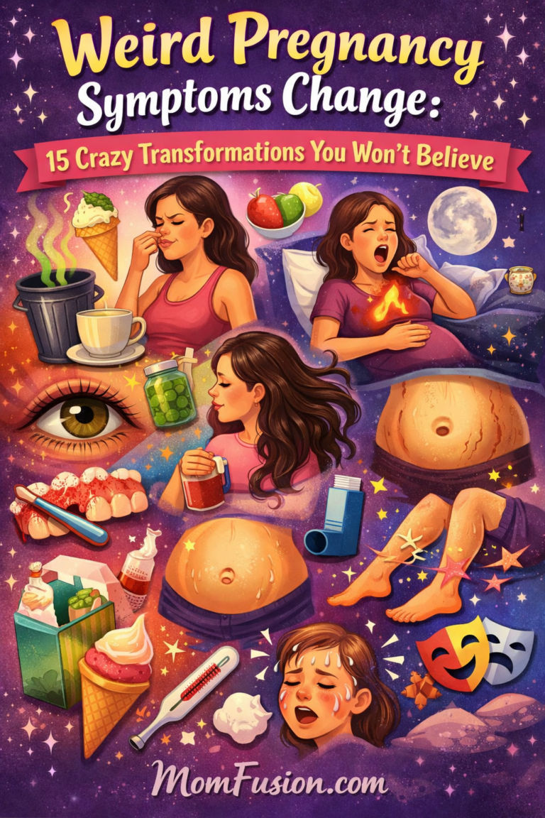Weird Pregnancy Symptoms Change: 15 Crazy Transformations You Won’t Believe